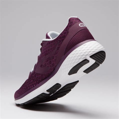 burgundy running shoes for women.